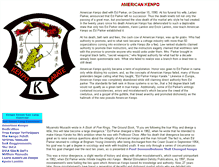 Tablet Screenshot of americankenpo.com